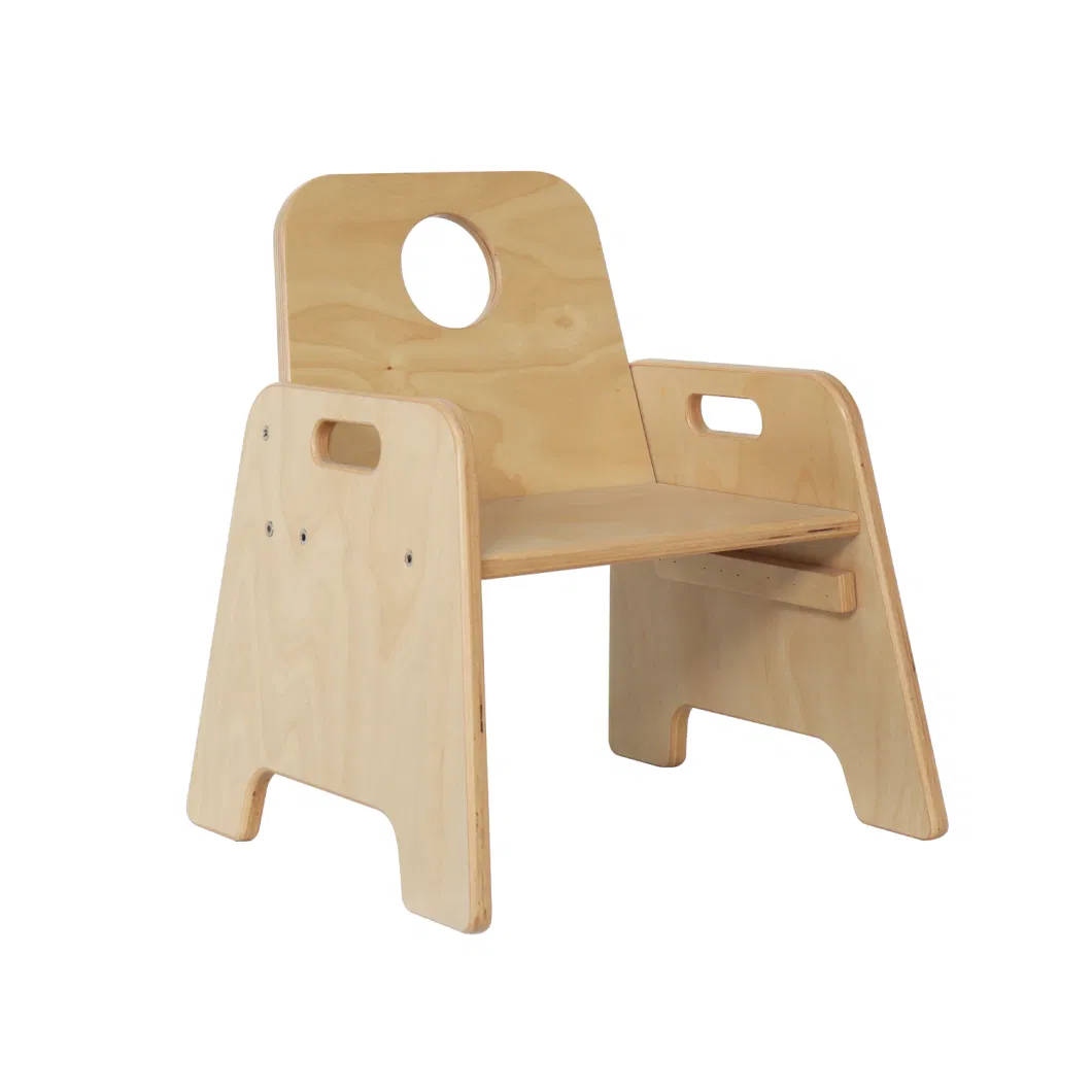 Hot Sales Children Kindergarten Chair, School Classroom Student Study Chair, Preschool Nursery Chair, Kindergarten Kids Wooden Chair