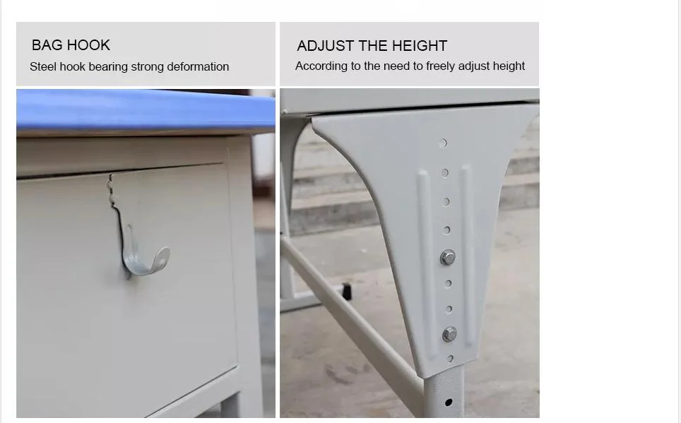 Adjustable School Furniture Study Kids Student Table and Chair