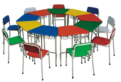 Популярная детская мебель Детский учебный стол и стул