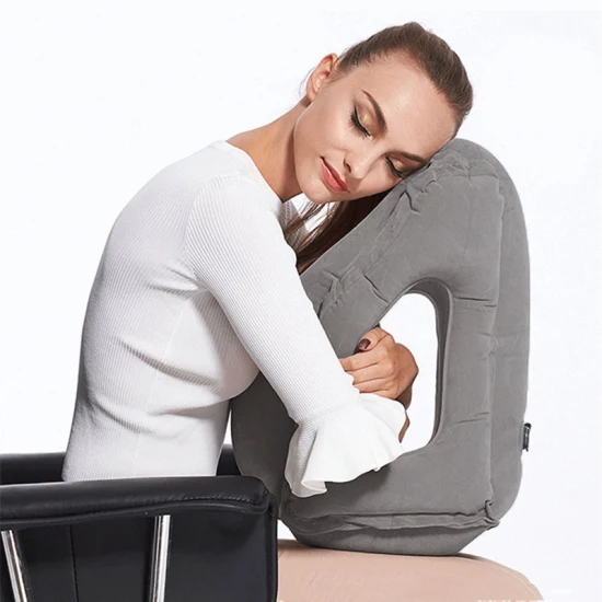 Надувная воздушная подушка, подушка для путешествий, удобная воздушная подушка для сна, фронтальная плоскость автомобиля, мягкая подушка для путешествий, подушка для шеи